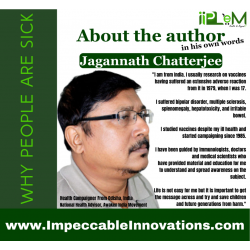 Book: WHY PEOPLE ARE SICK by Shri Jagannath Chatterjee (Health Activist)